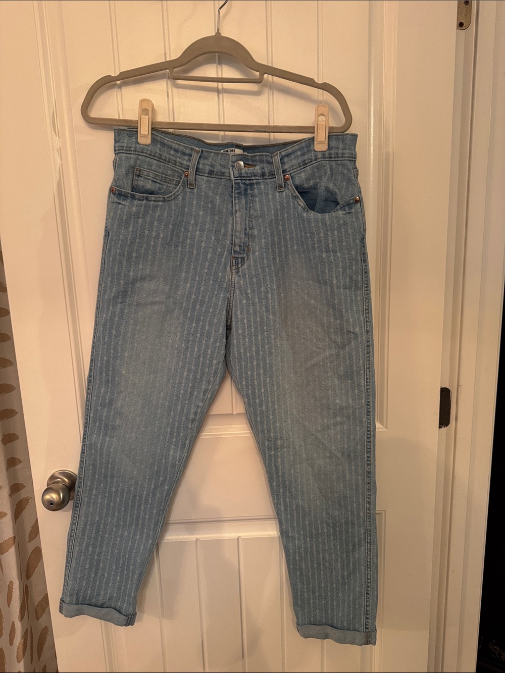 Levi's Light Blue Heritage Boyfriend Jeans